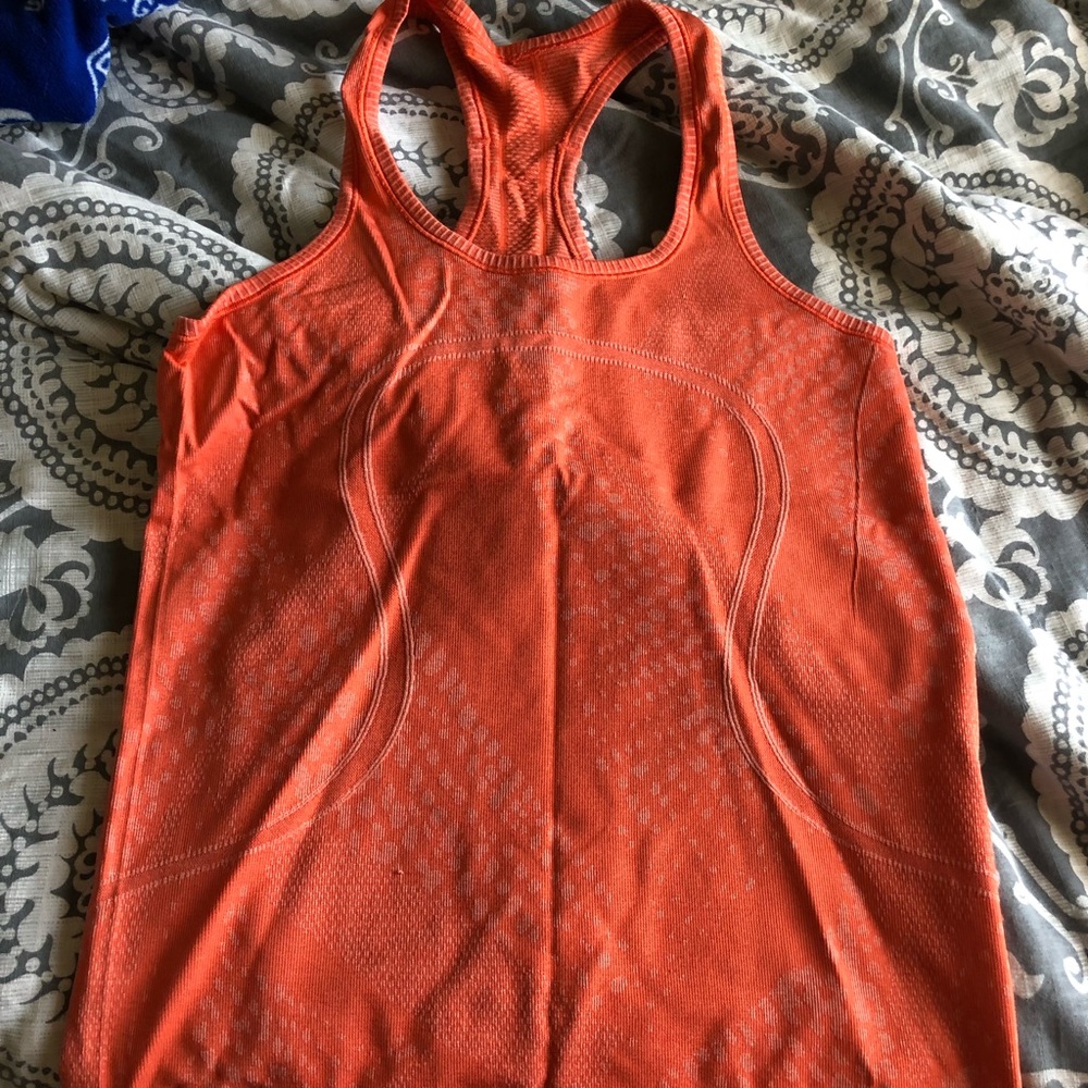 Orange Size 10 Lulu Lemon Top